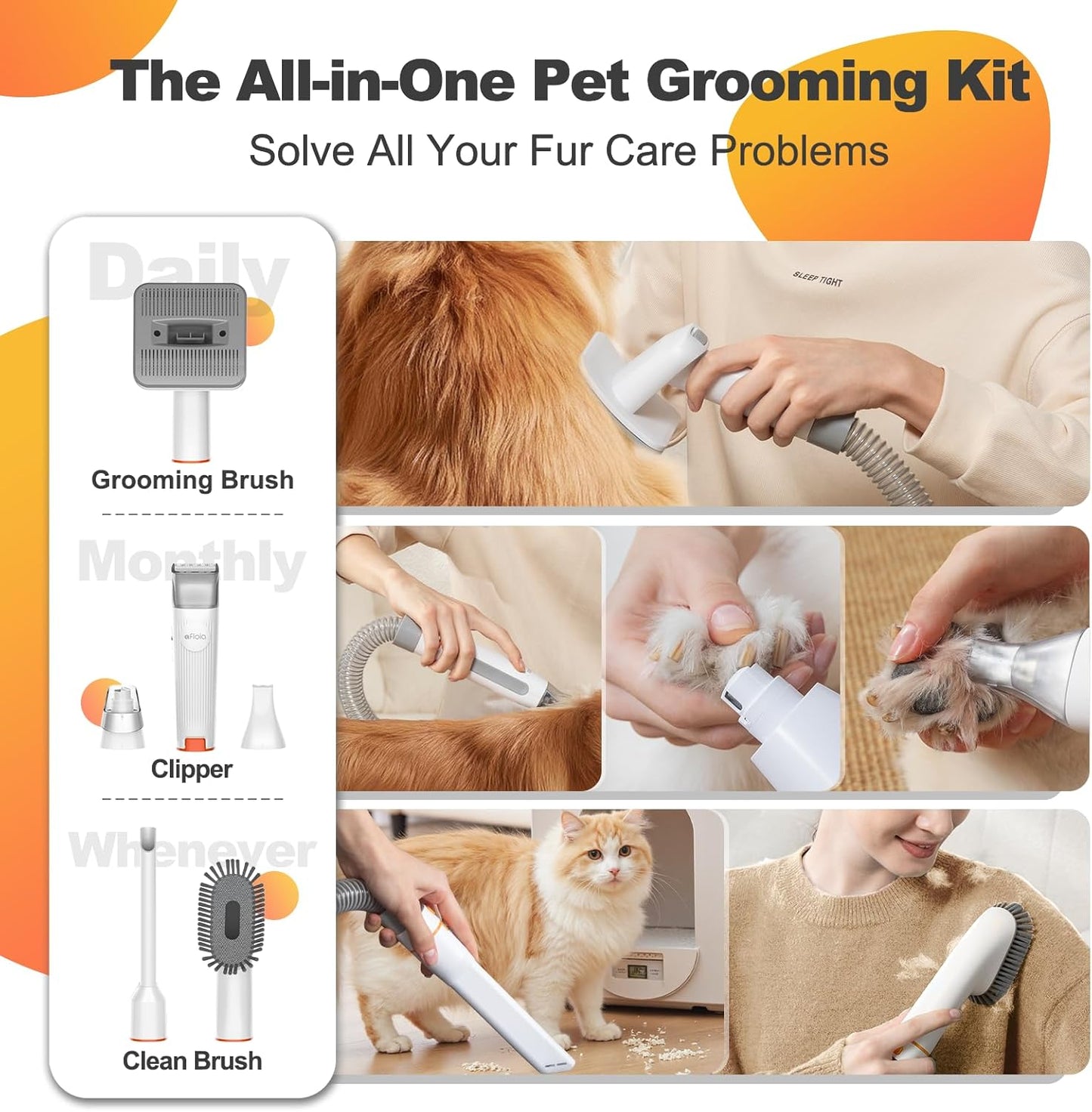 GroomVac Pro Grooming Kit